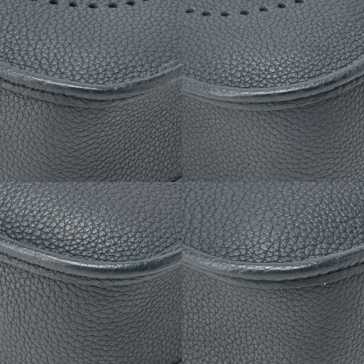 Hermes Evelyne TPM Shoulder Bag Taurillon Clemence Blue Orage — view 7
