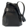 Louis Vuitton Epi Sac Depot PM Black Leather Shoulder Bag