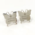 Gucci Earrings Butterfly Silver