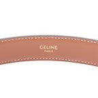 Celine Belt Triomphe Tan Leather — view 4