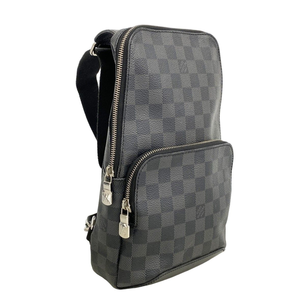 Louis Vuitton Belt Bag Damier Graphite Avenue Black — view 2