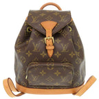 Louis Vuitton Mini Montsouris Monogram Backpack Daypack 1365