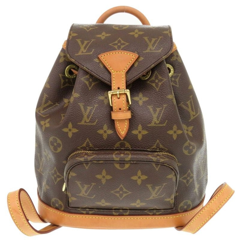 Louis Vuitton Mini Montsouris Monogram Backpack Daypack 1365