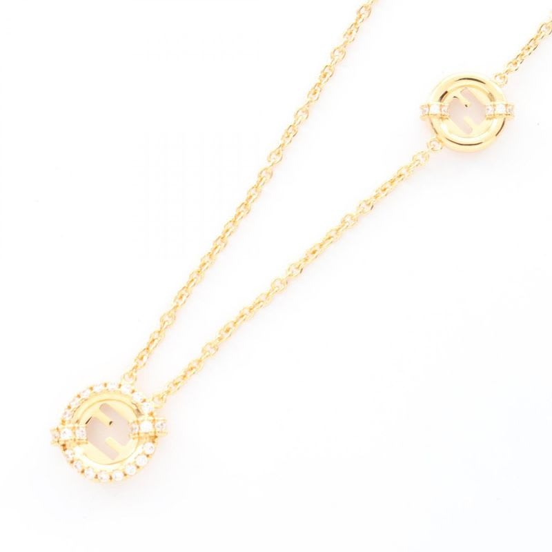 Fendi Necklace Everround 8 Al090 U Gold GP — view 2