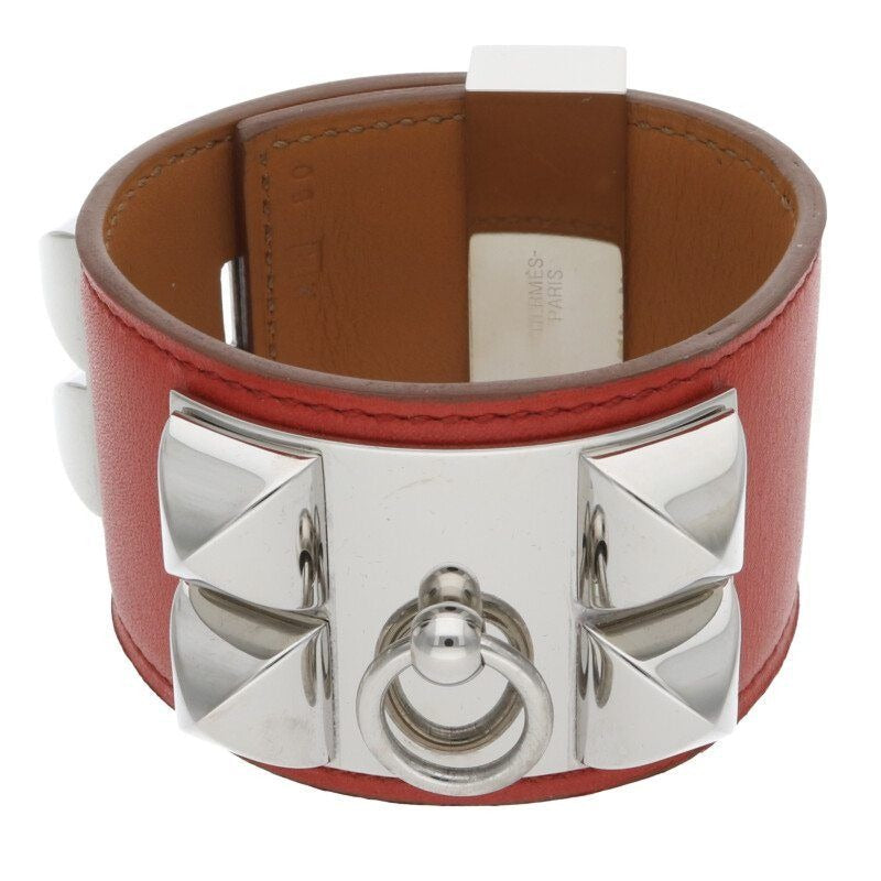 Hermes Collier De Chien Leather Bracelet — view 2