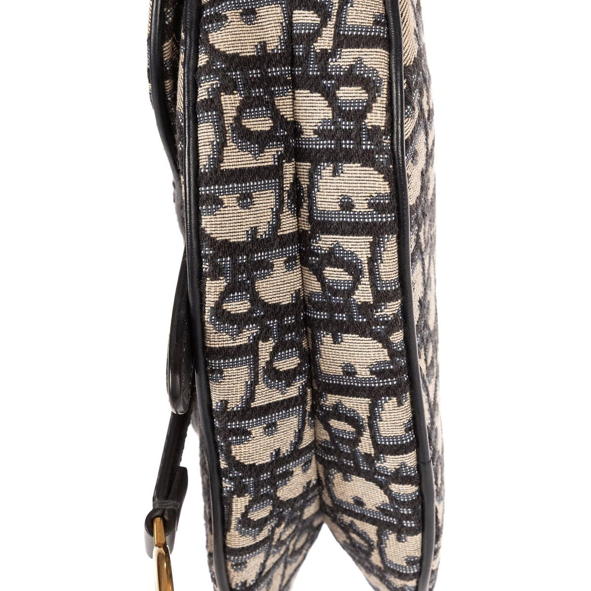 Dior Oblique Saddle Navy Diorissimo Canvas Shoulder Bag — view 8