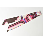Hermes Twillye Scarf Silk Twill Brides de Gala Pink Multi — view 2