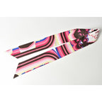 Hermes Twillye Scarf Silk Twill Brides de Gala Pink Multi — view 5