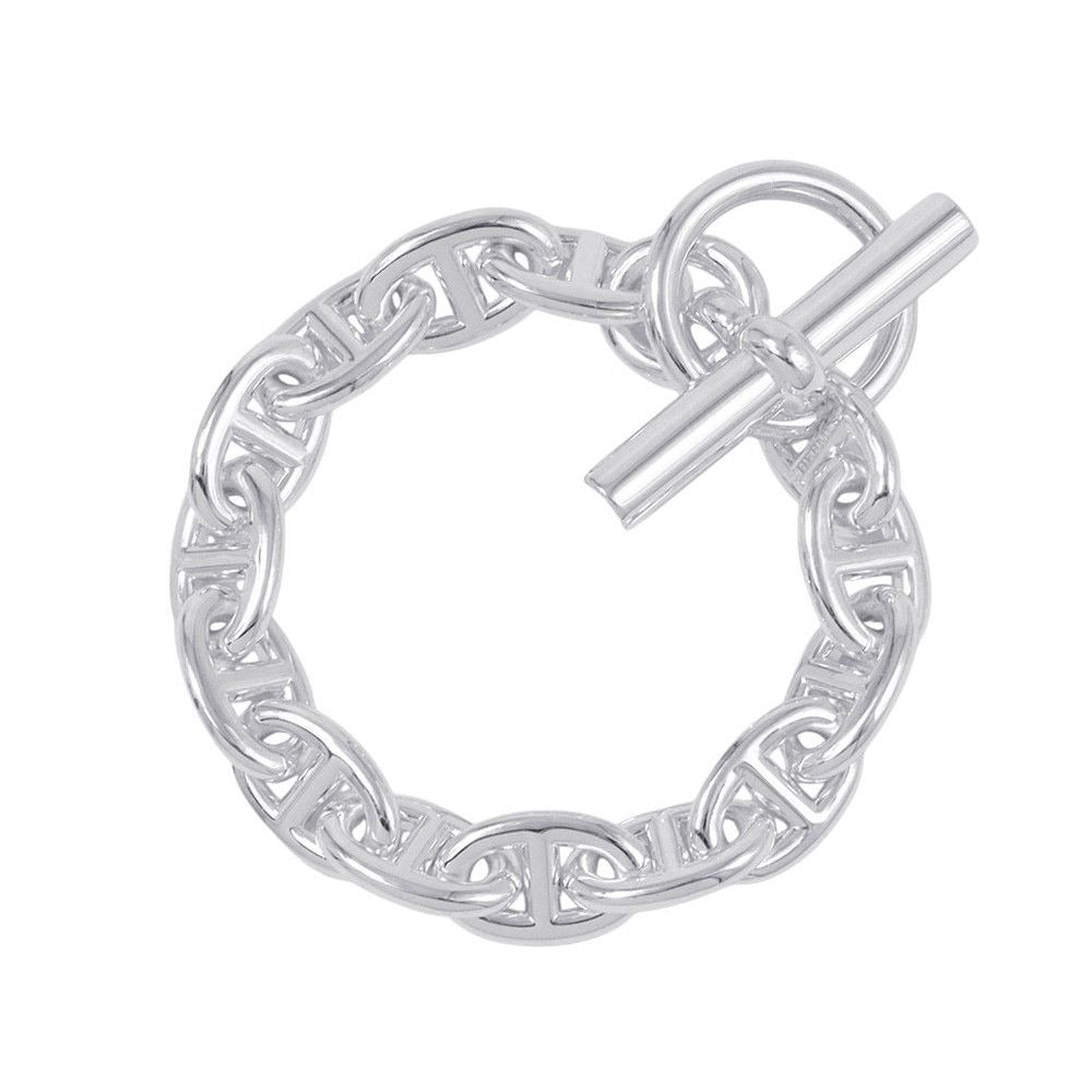Hermes Bracelet Chaine D'ancre PM 14 Links Silver
