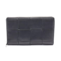 Bottega Veneta Round Wallet Cassette Zip Around Maxi
