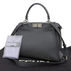 Fendi Peekaboo Selleria Shoulder Bag — view 2