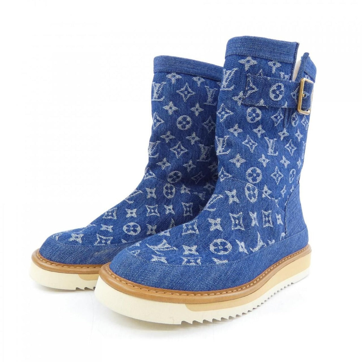 Louis Vuitton LV Cozy Line Nigo Boots — view 3