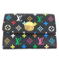 Louis Vuitton Coin Case Porte-Monnaie Monogram Multicolor Canvas Noir Black