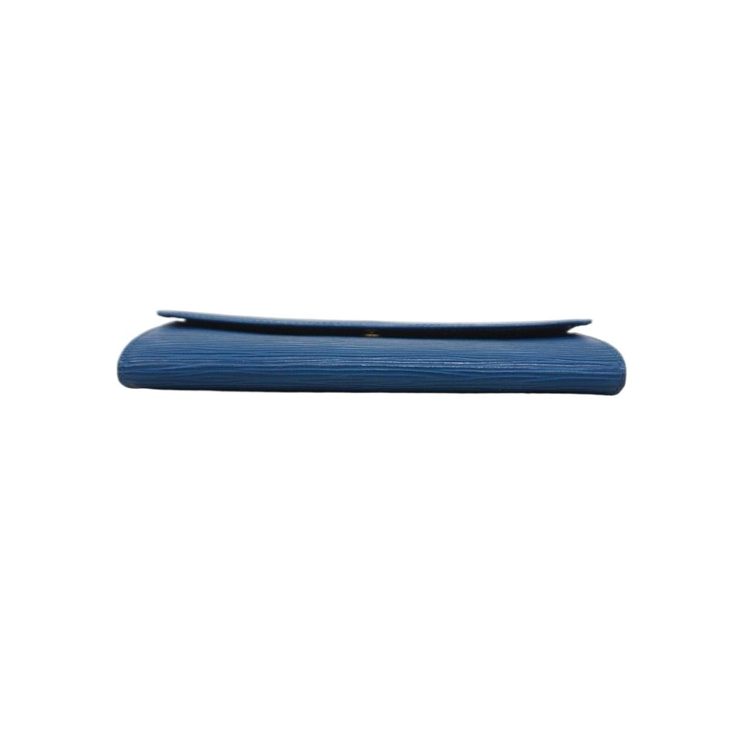 Louis Vuitton Wallet Epi Pochette Porte-Monnaie Cles Toledo Blue — view 2