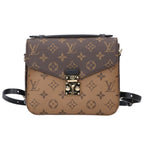 Louis Vuitton Pochette Metis Monogram Leather Backpack