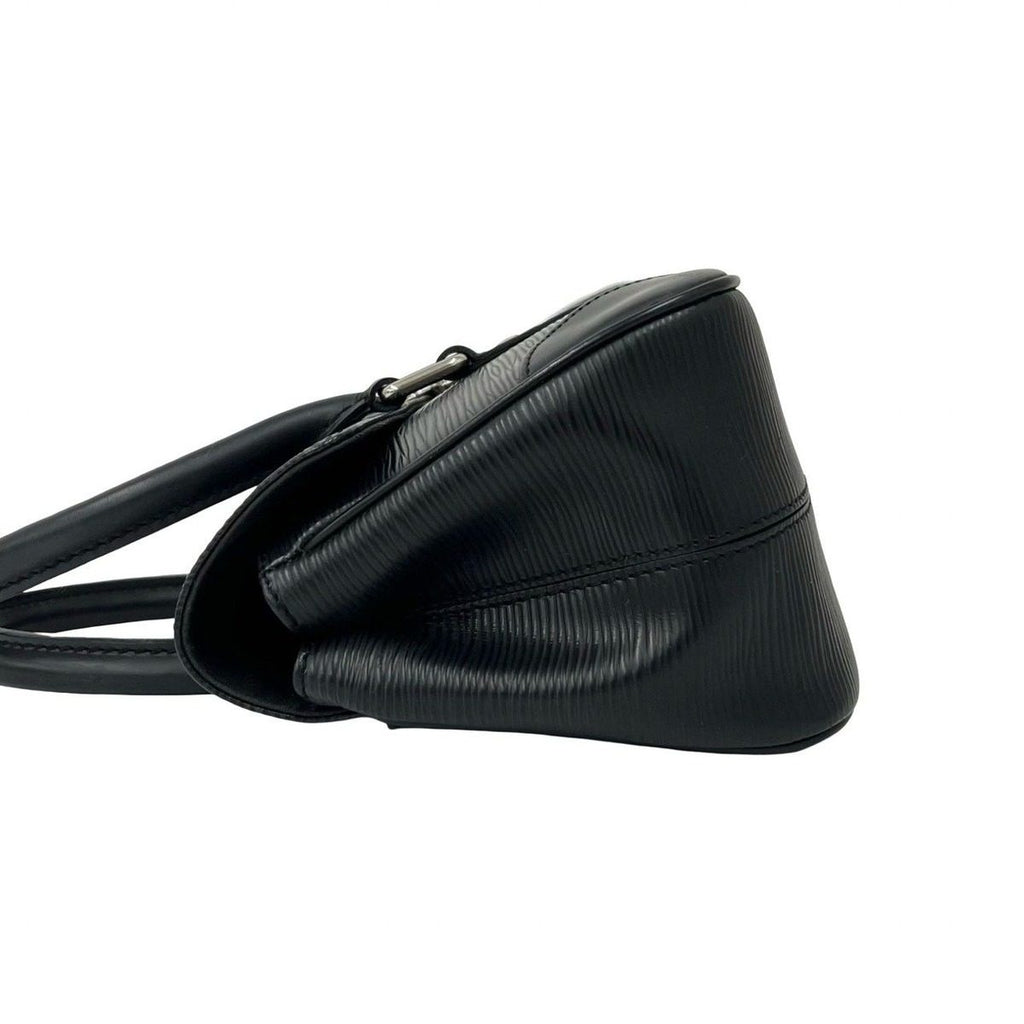 Louis Vuitton Segur PM Epi Logo Leather Mini Boston Bag Black — view 5