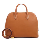 Hermes Bolide 1923 30 Gold Epsom 2-Way Shoulder Bag