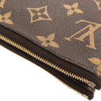 Louis Vuitton Monogram Holiday Pochette Double Zip Shoulder Bag — view 4