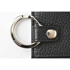 Gucci Key Case Holder 6-stack Leather GG Logo Black Silver — view 6