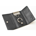 Gucci Key Case Holder 6-stack Leather GG Logo Black Silver — view 7