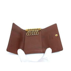 Louis Vuitton Key Case Monogram Multicles 6 Brown Leather — view 4