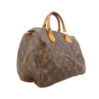 Louis Vuitton Handbag Monogram Speedy 30 Brown — view 2