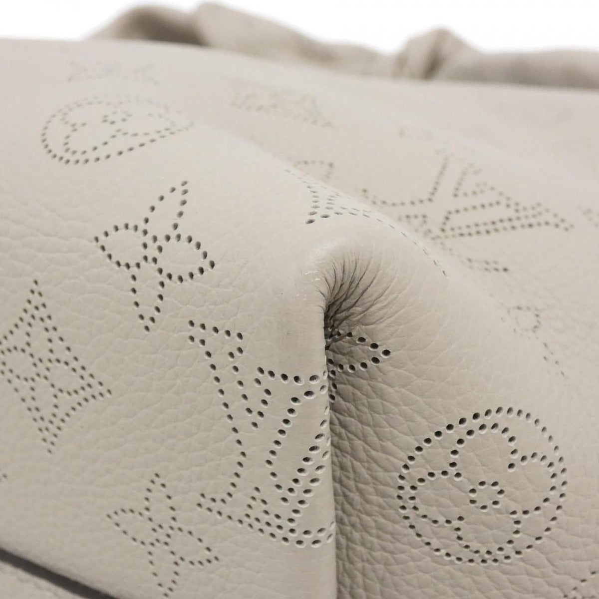 Louis Vuitton Mahina Why Knot MM Shoulder Bag Galet — view 3