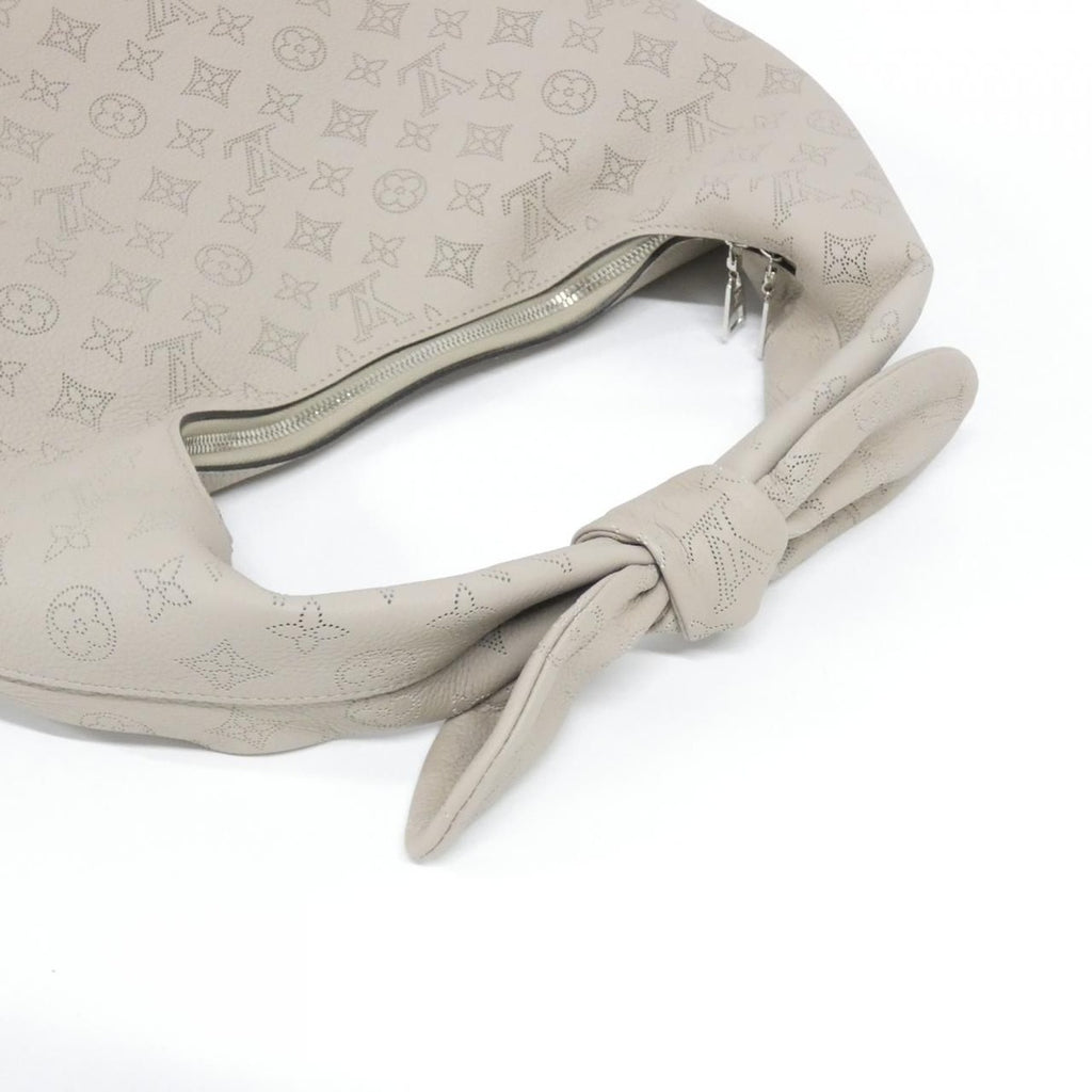 Louis Vuitton Mahina Why Knot MM Shoulder Bag Galet — view 4