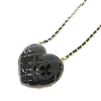 Chanel Necklace Black — view 3