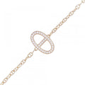 Hermes Chaine D'ancre Contour Bracelet