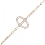 Hermes Chaine D'ancre Contour Bracelet