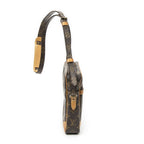 Louis Vuitton Danube Brown Monogram Canvas Shoulder Bag — view 4
