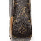 Louis Vuitton Danube Brown Monogram Canvas Shoulder Bag — view 8