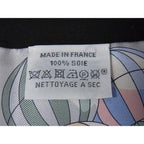 Hermes les Folies du Ciel Twilly Silk Ribbon Scarf Gray — view 5