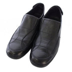 Gucci Slip on Shoes Leather 35.5 Black TK
