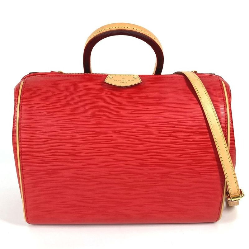 Louis Vuitton Handbag Doc PM Epi Leather Red