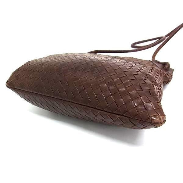 Bottega Veneta Shoulder Bag Intrecciato ebo Brown Leather — view 4