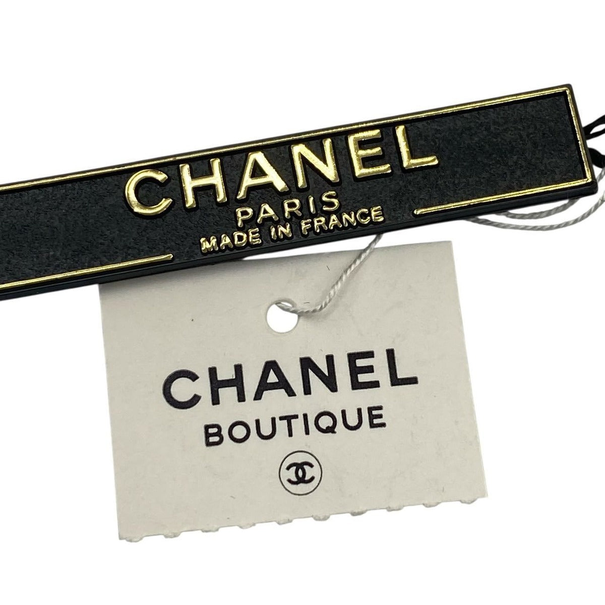 Chanel Square CC Logo Brooch Gold — view 5