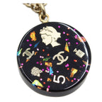 Chanel Multi Charm Icon Chain Necklace — view 5