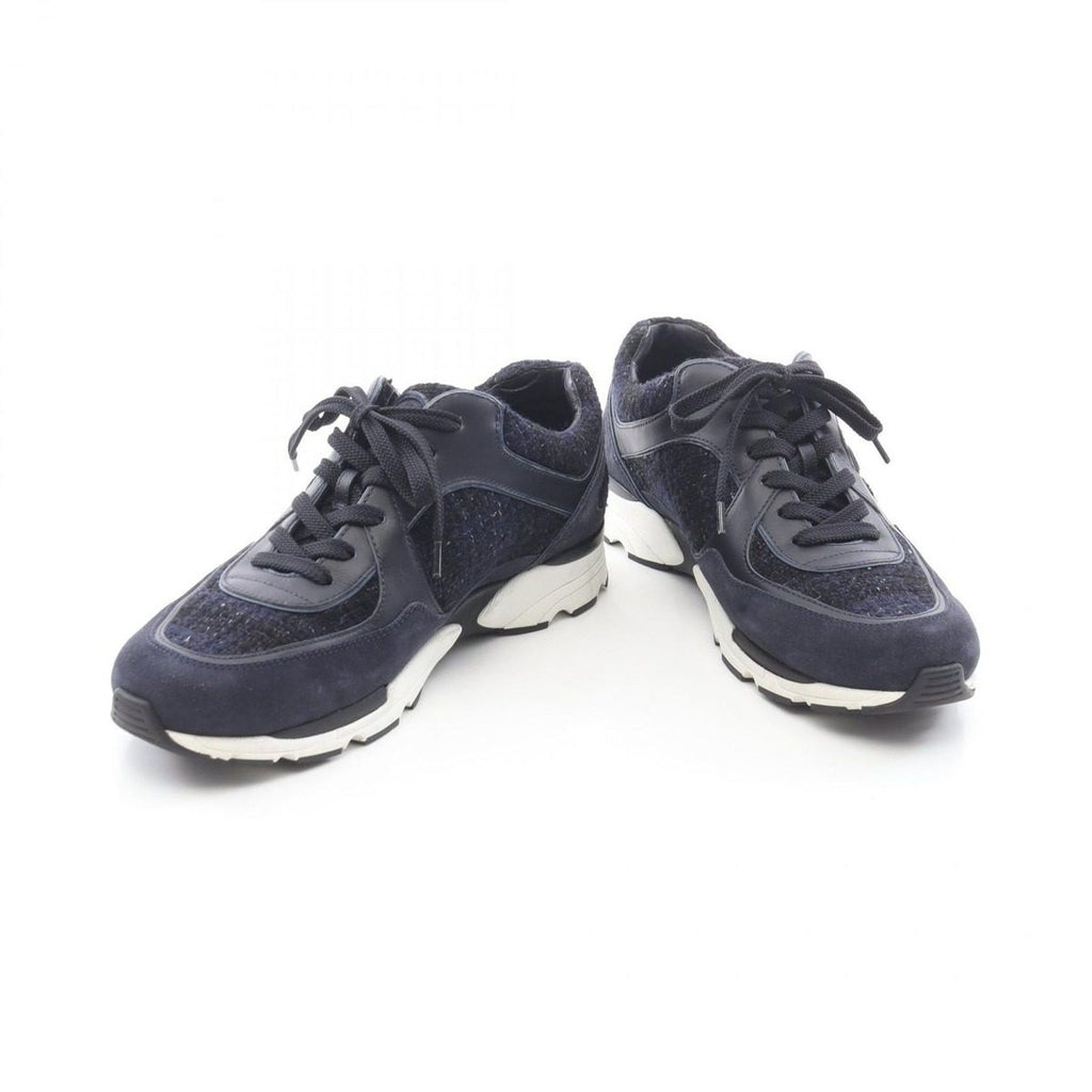 Chanel Sneakers CC Logo 42 Fabric Suede — view 3