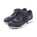 Chanel Sneakers CC Logo 42 Fabric Suede