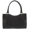 Gucci GG Canvas Black Tote 1141