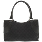 Gucci GG Canvas Black Tote 1141