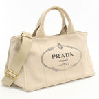 Prada 2-Way Canapa Tote Canvas