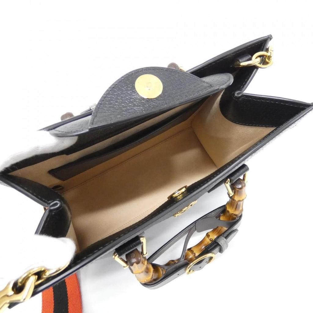Gucci Diana Bag Leather Black — view 8