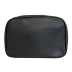 Louis Vuitton Trousse Toilet GM Taiga Leather Clutch Black