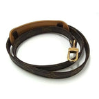 Louis Vuitton Monogram Bag Shoulder Strap Crossbody Brown — view 2