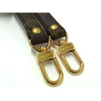 Louis Vuitton Monogram Bag Shoulder Strap Crossbody Brown — view 3