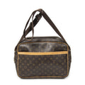 Louis Vuitton Reporter Brown Monogram Canvas Shoulder Bag