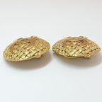 Chanel Vintage Earrings CC Logo Gold 29